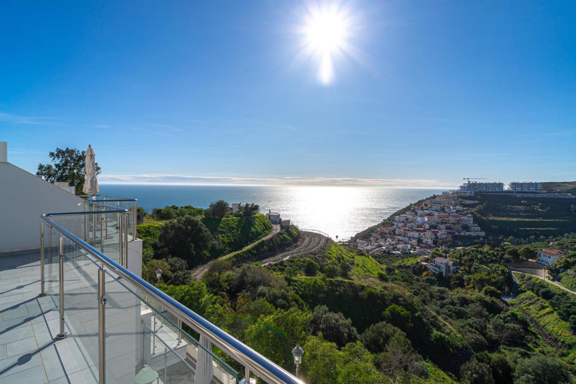 Penthouse Balcon Del Mar 121 Casasol Lägenhet Nerja Exteriör bild