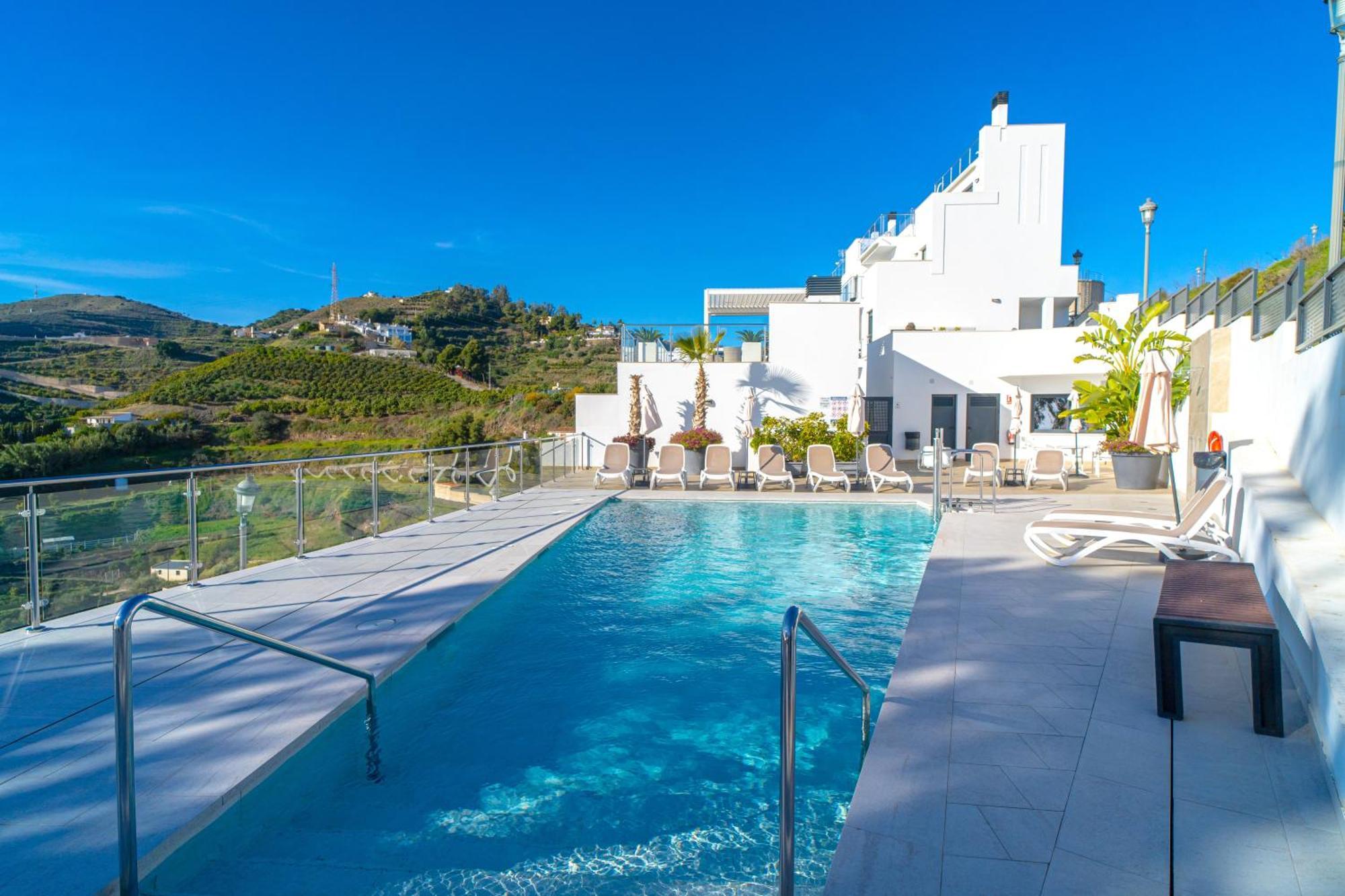 Penthouse Balcon Del Mar 121 Casasol Lägenhet Nerja Exteriör bild
