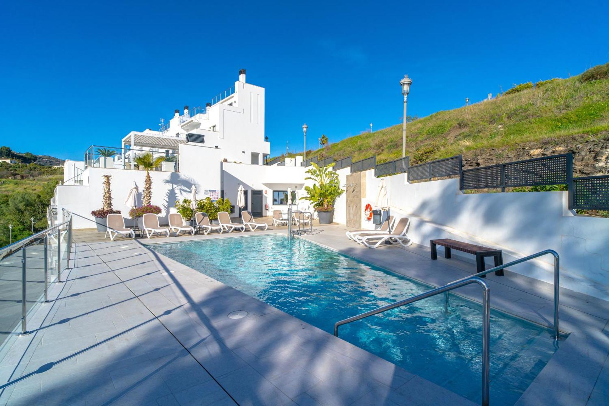 Penthouse Balcon Del Mar 121 Casasol Lägenhet Nerja Exteriör bild
